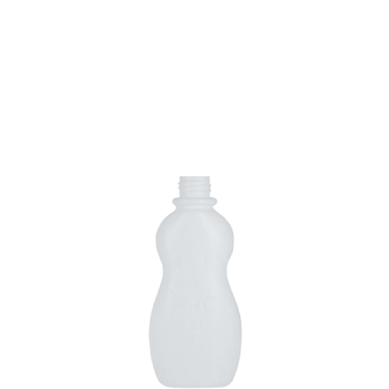 Moulded bottle 250 ml HDPE, neck 28/410, style TALLIN