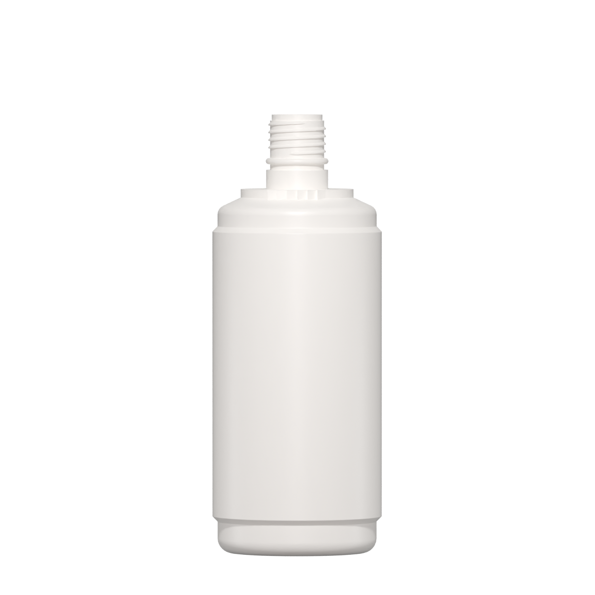Round bottle 500 ml HDPE, neck 24 mm, style BERNA