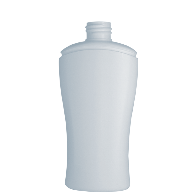 Moulded bottle 250ml HDPE/PP, neck 24/410, style MYKONOS (Real)