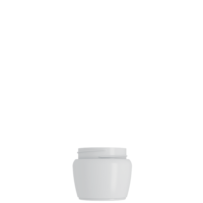 Vaso semi-circolare 50 ml, PP, collo 48/400, linea MAIORCA