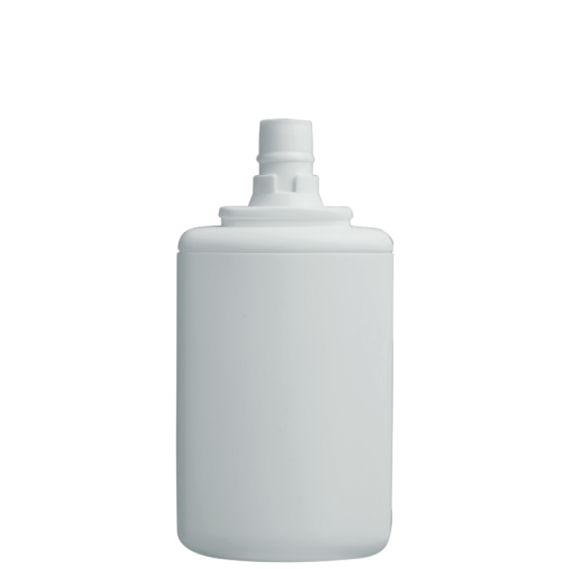 Triangular bottle  300 ml HDPE/PP, neck snap-on, style FRANCOFORTE