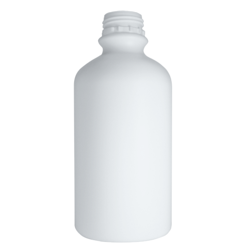 Cylindrical bottle 2 lt HDPE, neck DIN50TE, style ZANZIBAR