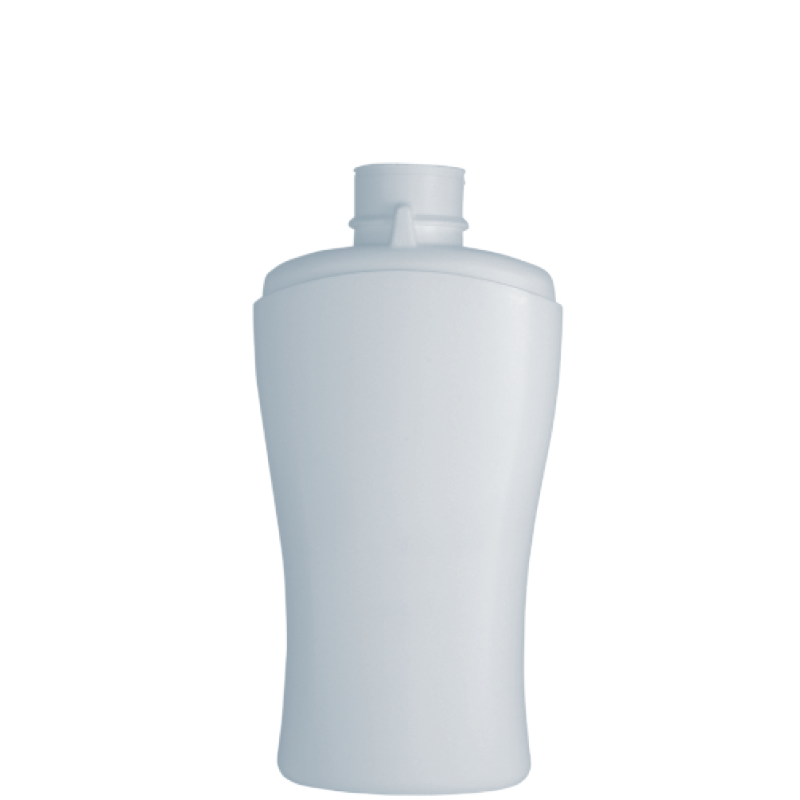 Moulded bottle 200ml HDPE/PP, neck snap-on, style MYKONOS