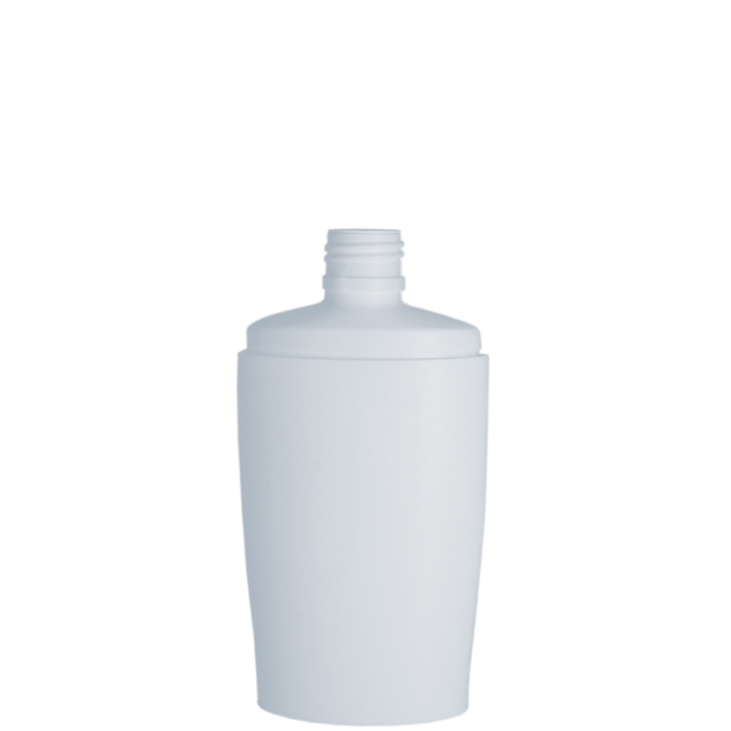 Oval bottle 200 ml HDPE/PP, neck 24/410, style IBIZA