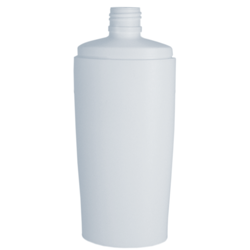 Oval bottle 500 ml HDPE/PP, neck 24/410, style IBIZA