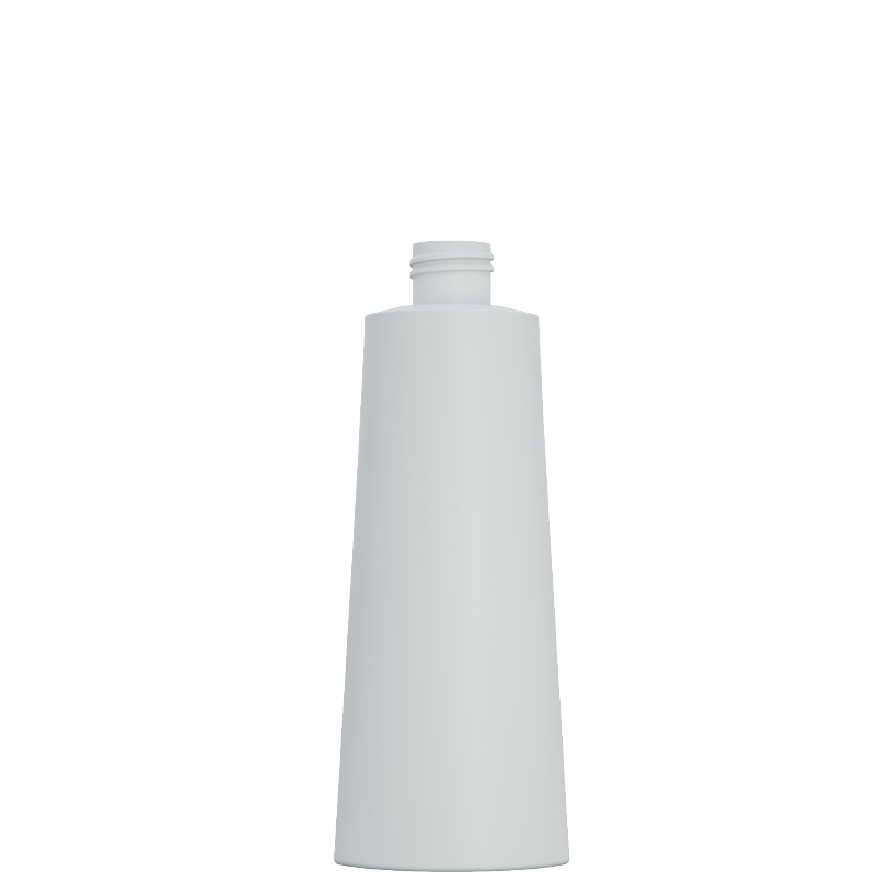 Trapezoidal bottle 250 ml HDPE/PP, neck 24/410, style ISLANDA