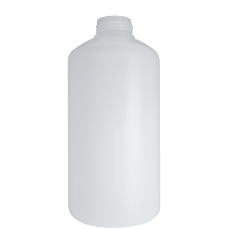 Cylindrical bottle 2,5 lt HDPE, neck DIN50TE, style ZANZIBAR