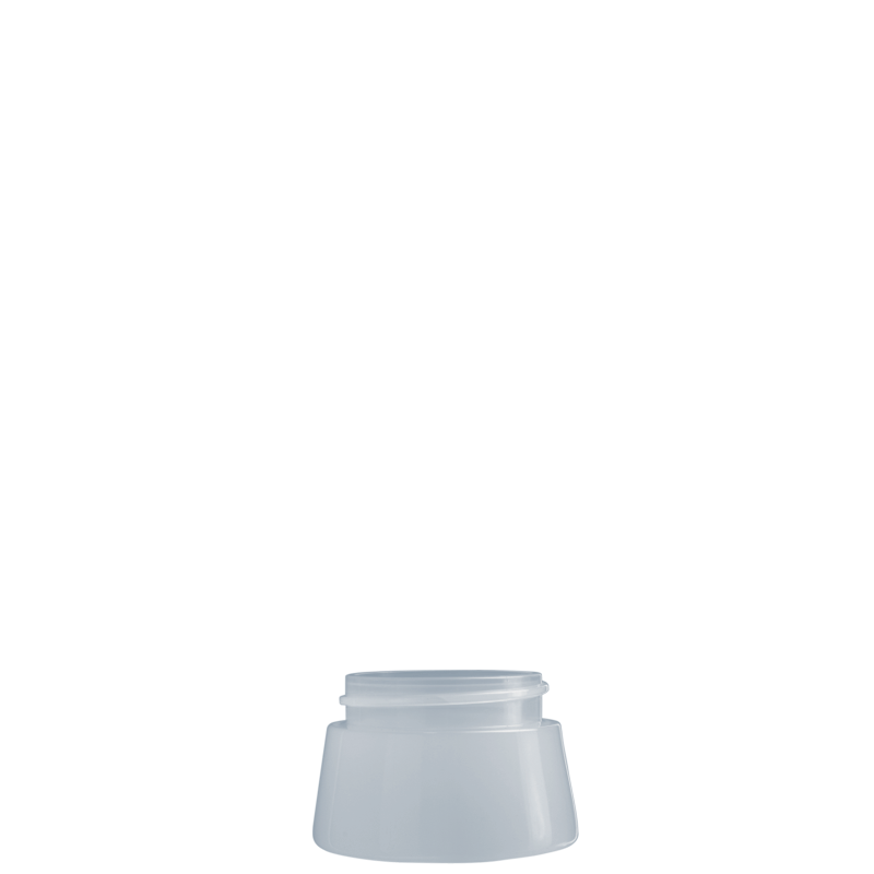 Vaso trapezoidale 50 ml PP, collo 53/400, linea ROMA